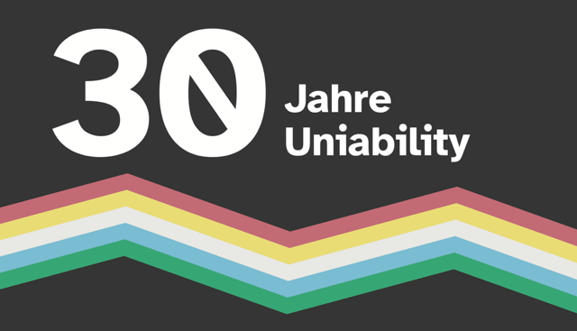 30 Jahre Uniability - Disability Prode Flag